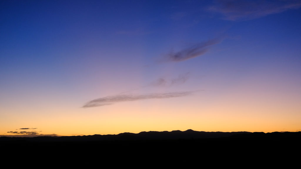 inching across the flatlands