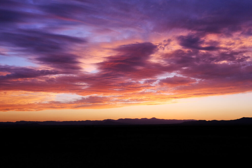 of descriptions of clouds, from novels,